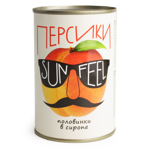 SunFeeL Персики половинки в сиропе Санфил 425мл