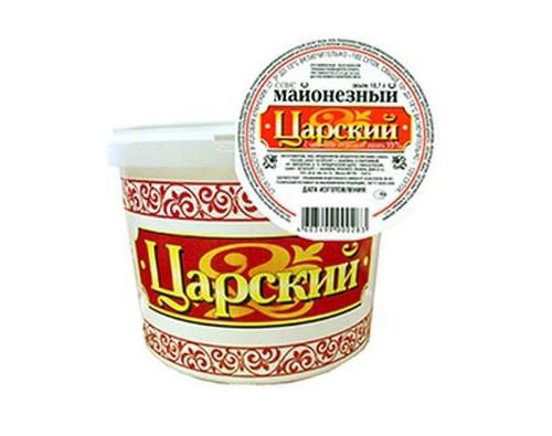 ЦАРСКИЙ Майонезный соус салатный, 25% 5 кг.