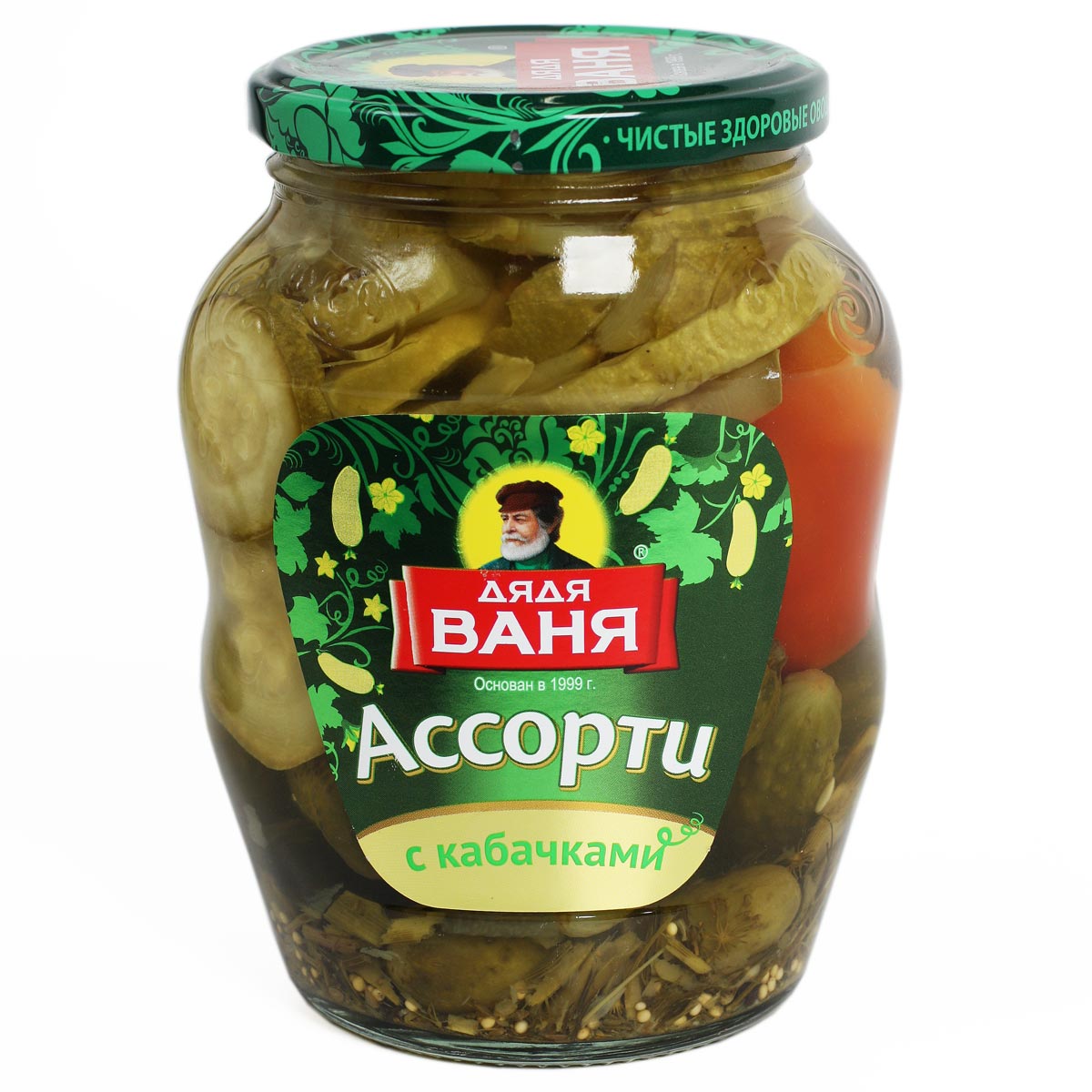 Ассорти с кабачками Дядя Ваня 680г Ассорти с кабачками Дядя Ваня 680г