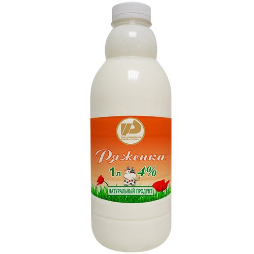 ПЗ Ручьи, Ряженка,  4%, 1л