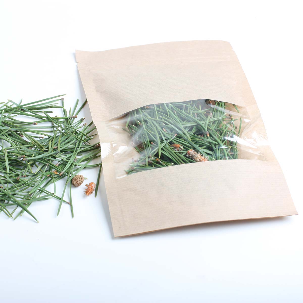 Хвоя сосны, сосновые иголки в крафт-пакете 20г