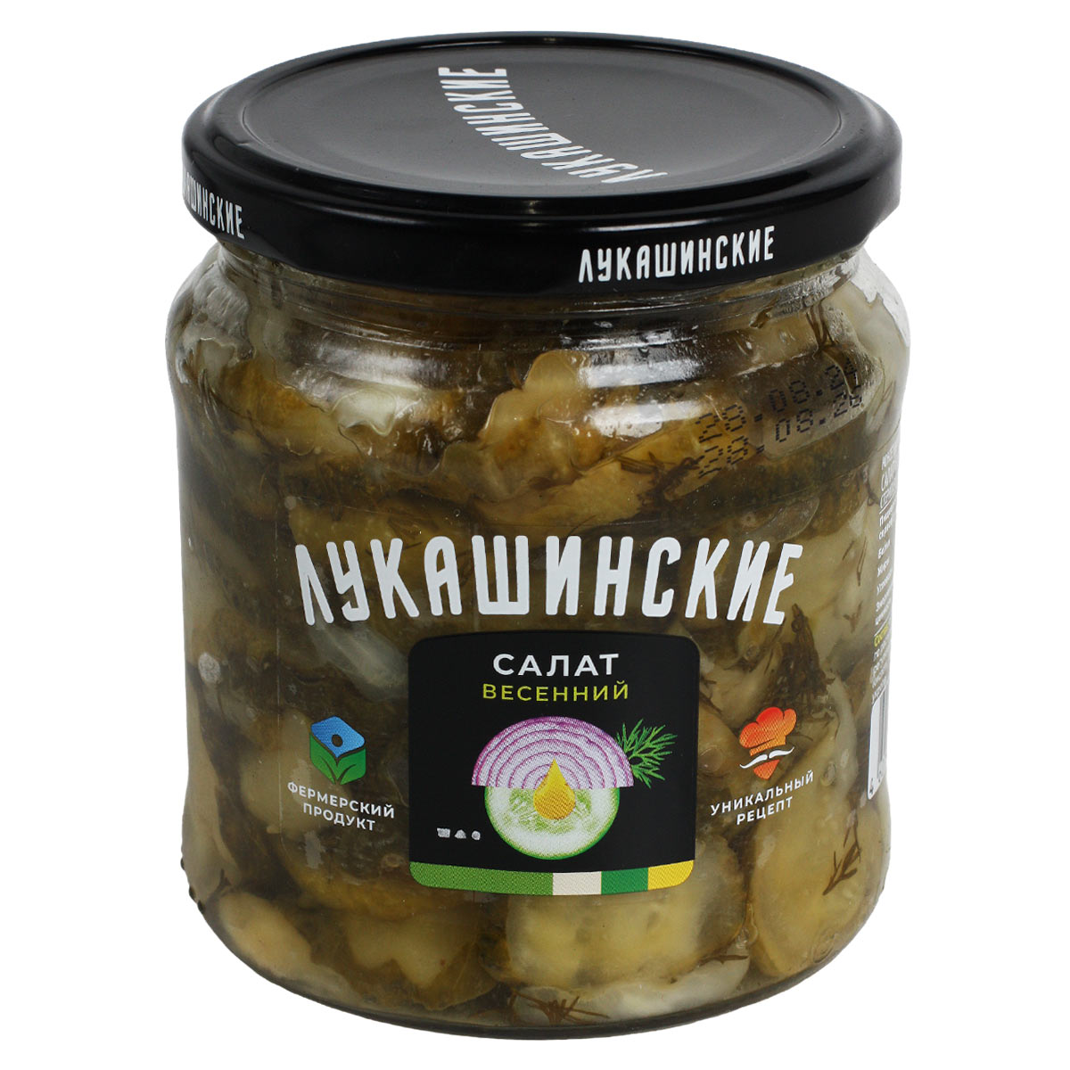 Лукашинские Салат весенний из свежих огурчиков 430г