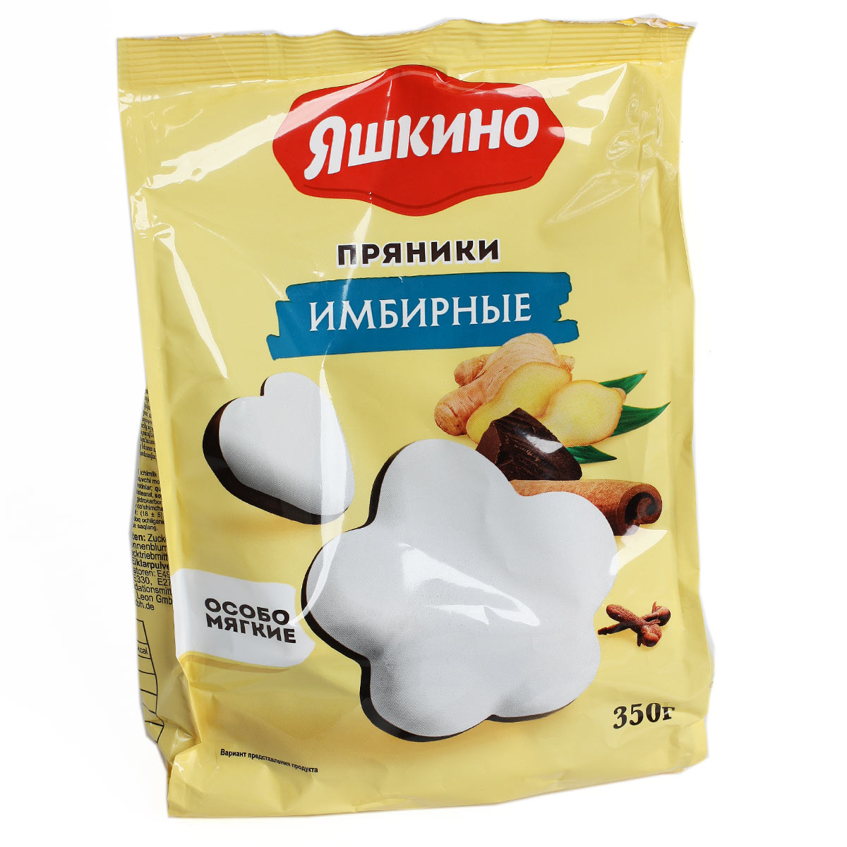 Яшкино пряники имбирные 350г