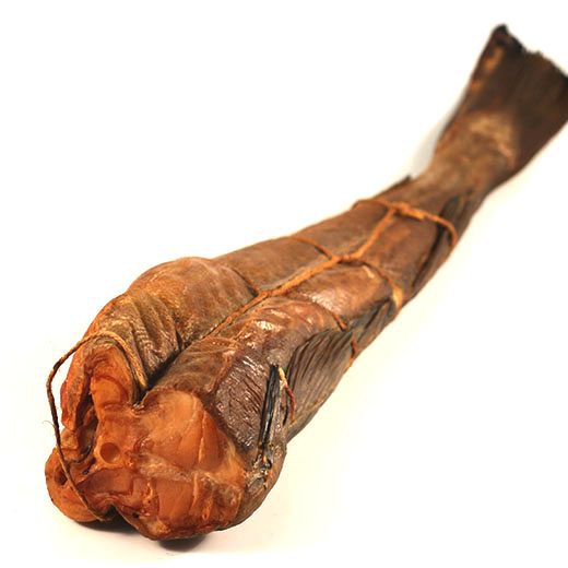 Треска горячего копчения тушка