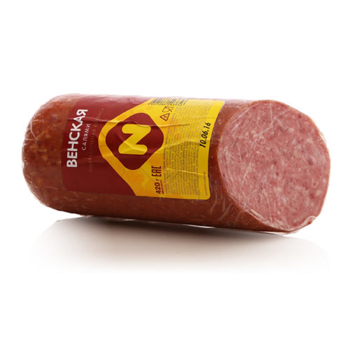 Колбаса Останкино Салями Венская полукопченая 280г