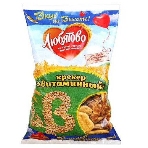 Любятово Крекер витаминный 300г