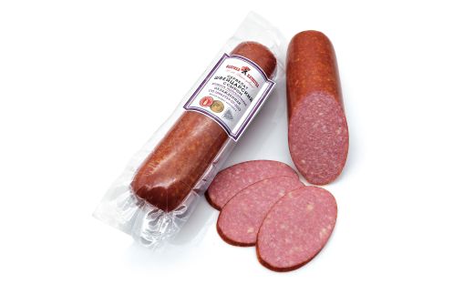 Сервелат Швейцарский с сыром полукопченый Фабрика качества