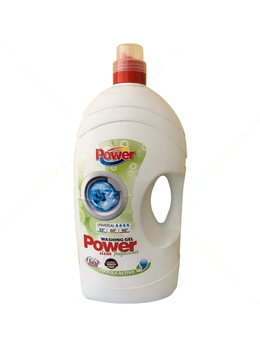 Гель для стирки Power Clean универсальный 5.72 л Гель для стирки Power Clean универсальный 5.72 л