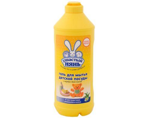 Ушастый нянь гель для мытья  детской посуды 500мл Ушастый нянь гель для мытья  детской посуды 500мл