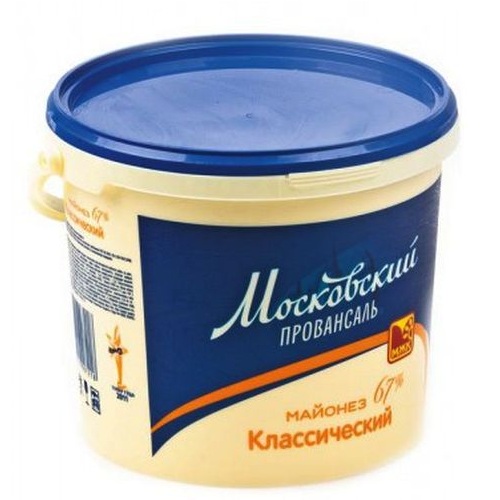 МОСКОВСКИЙ ПРОВАНСАЛЬ Классический майонез 67% 5кг МОСКОВСКИЙ ПРОВАНСАЛЬ Классический майонез 67% 5кг