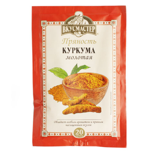 Куркума молотая ВКУСМАСТЕР 20г Куркума молотая ВКУСМАСТЕР 20г