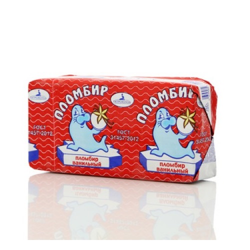 ПЕТРОХОЛОД пломбир ванильный 200г