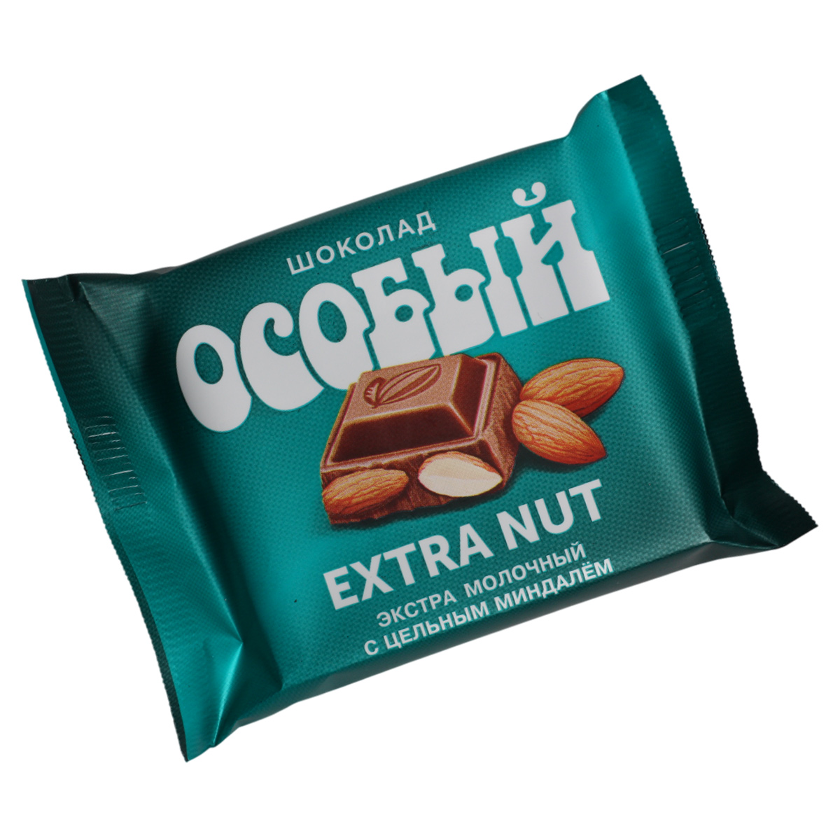 Шоколад Особый экстра молочный с цельным миндалем Фабрика Крупской 80г