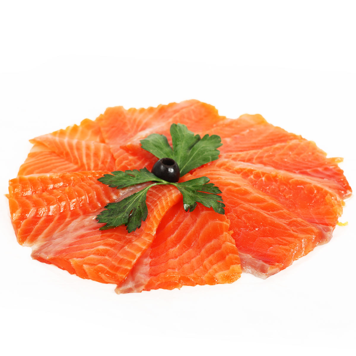 Филе форели слабой соли нарезка 