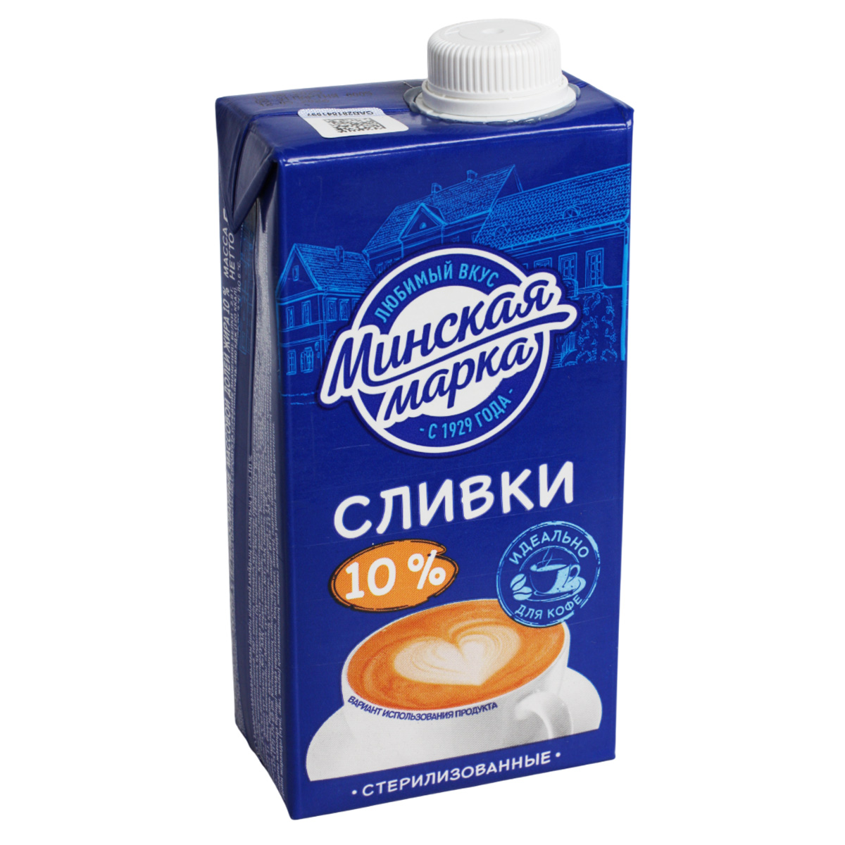 Сливки МИНСКАЯ МАРКА 10% 500г Сливки МИНСКАЯ МАРКА 10% 500г