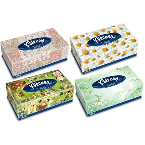 KLEENEX FAMILY салтфетки для лица влаговпитывающие 2слоя 150шт 