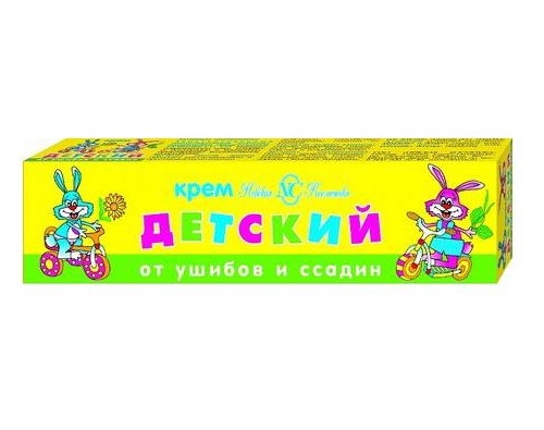 Невская косметика крем ДЕТСКИЙ от ушибов и ссадин 40мл Невская косметика крем ДЕТСКИЙ от ушибов и ссадин 40мл