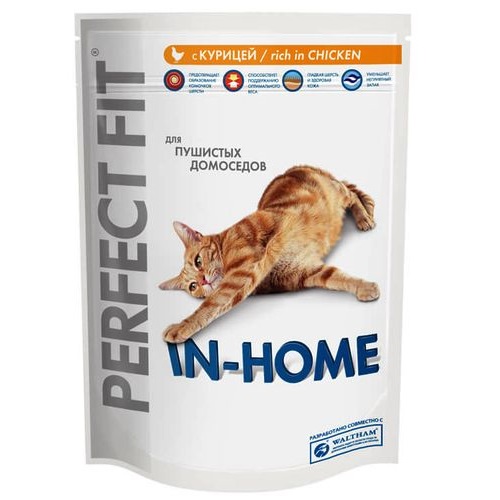 Perfect Fit д/дом. кошек, с курицей, 650 г
