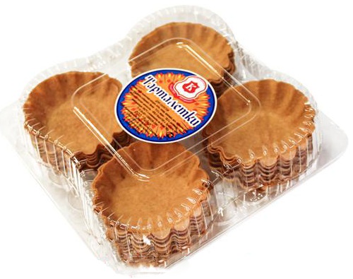 Тарталетки для икры 30шт 180г