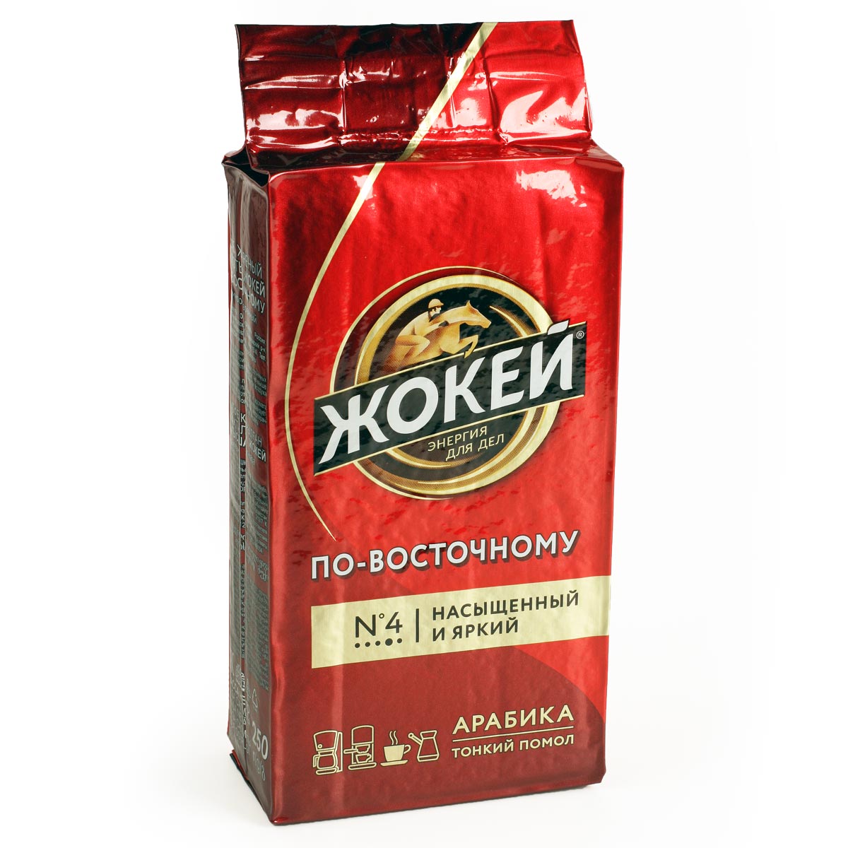 Жокей кофе По восточному Арабика молотый 250г Жокей кофе По восточному Арабика молотый 250г