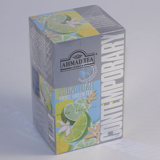 Чай Ahmad зеленый Shiny Lime  20 пакетиков