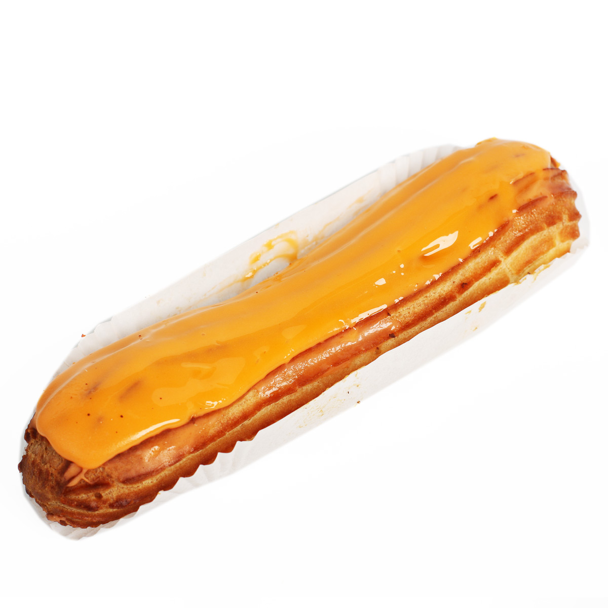 Пирожное Эклер мандариновый пекарня Бриошь 75г