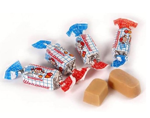 Конфеты Школьные молочные ТАКФ 200г 