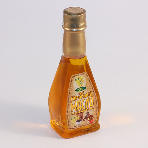 Масло горчичное нерафинированное 250мл