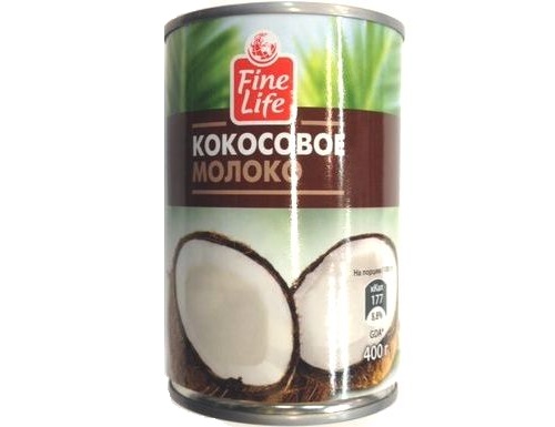 FINE LIFE Кокосовое молоко 400г
