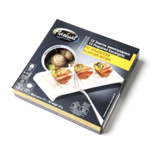 Виноградные улитки по Эльзасски MAREVAL 12шт