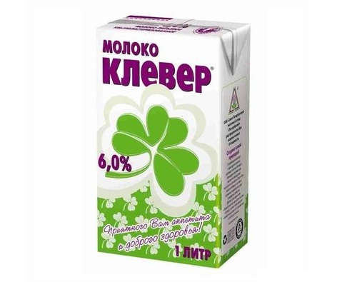 Пискаревский МПЗ Молоко Клевер ультрапастеризованное 6% 1л Пискаревский МПЗ Молоко Клевер ультрапастеризованное 6% 1л