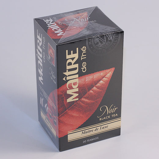 Чай черный Maitre de Luxe 20 пакетиков