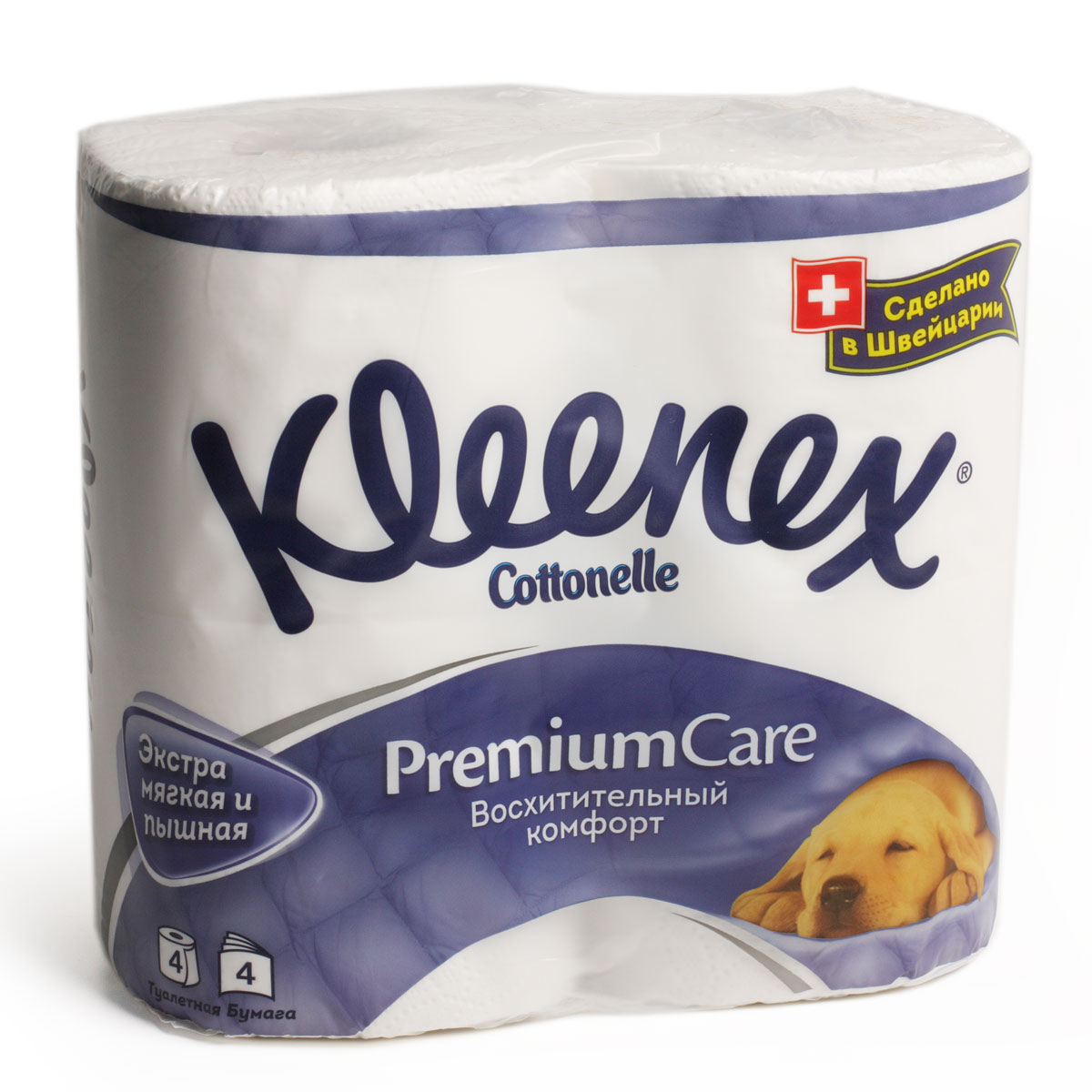 KLEENEX туалетная бумага Клинекс 4 слоя 4Р KLEENEX туалетная бумага Клинекс 4 слоя 4Р