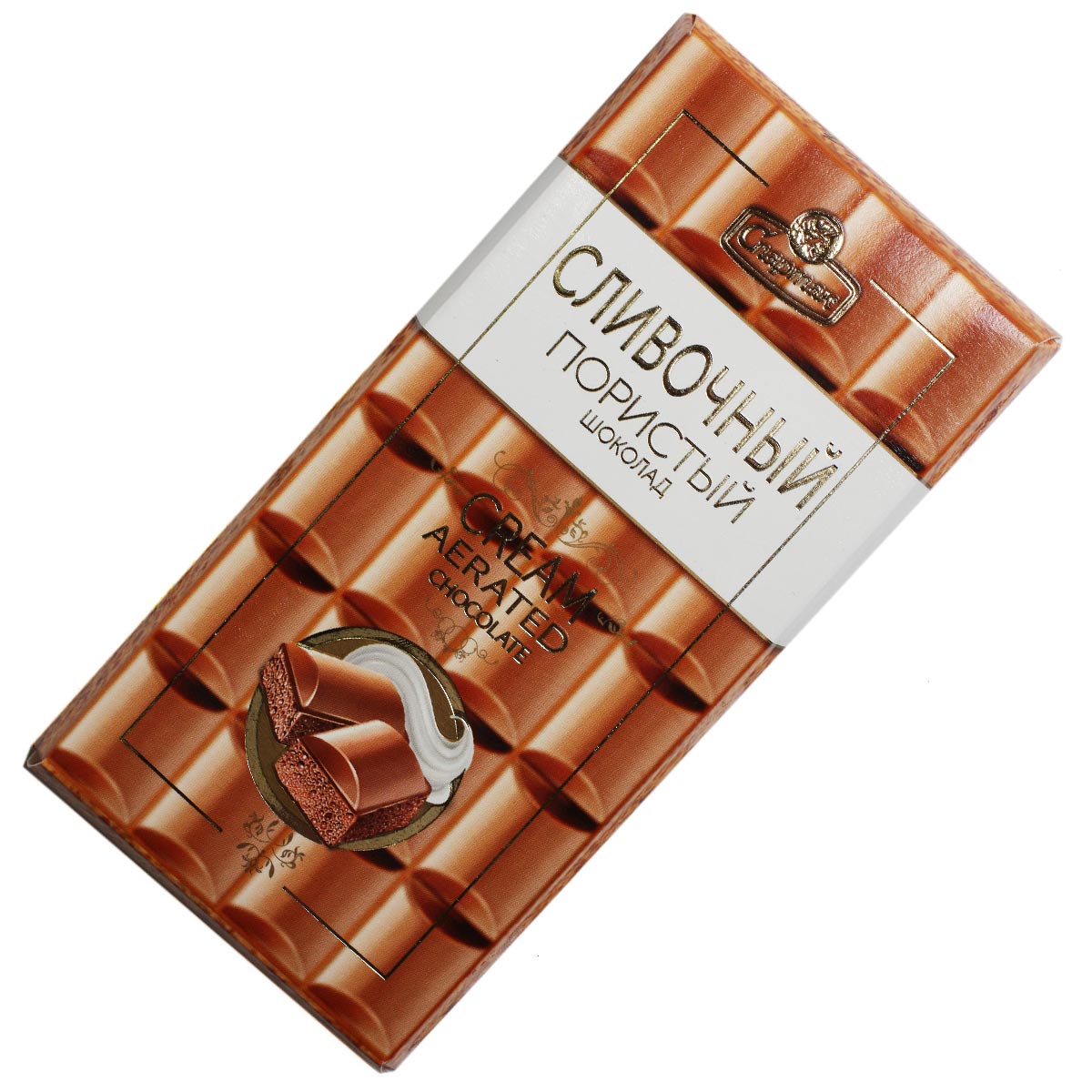 СПАРТАК Шоколад молочный сливочный пористый 70г