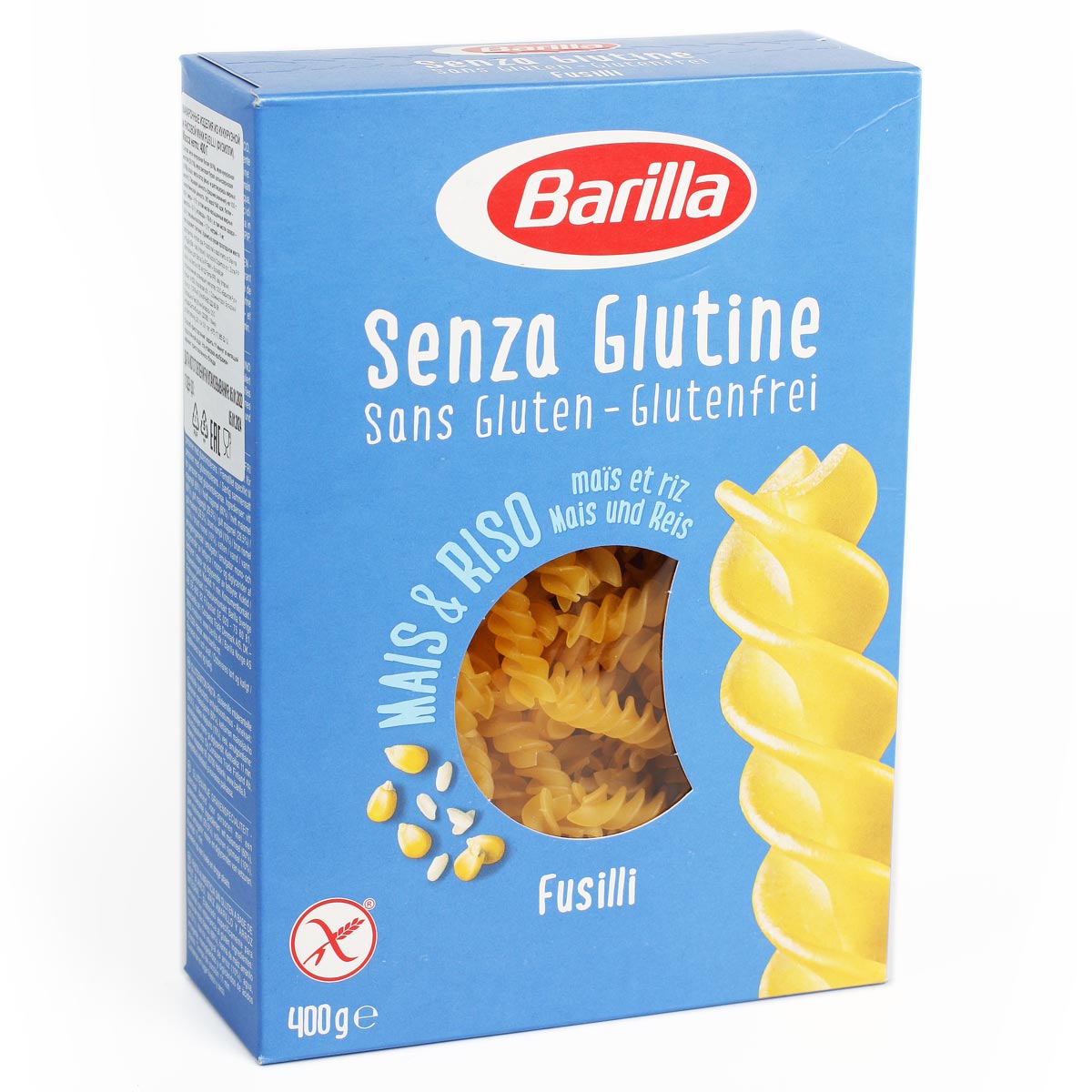 Барилла Фузилли пружинки без глютена Barilla Fusilli Senza Glutine 400г