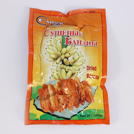 Бананы сушеные 100г