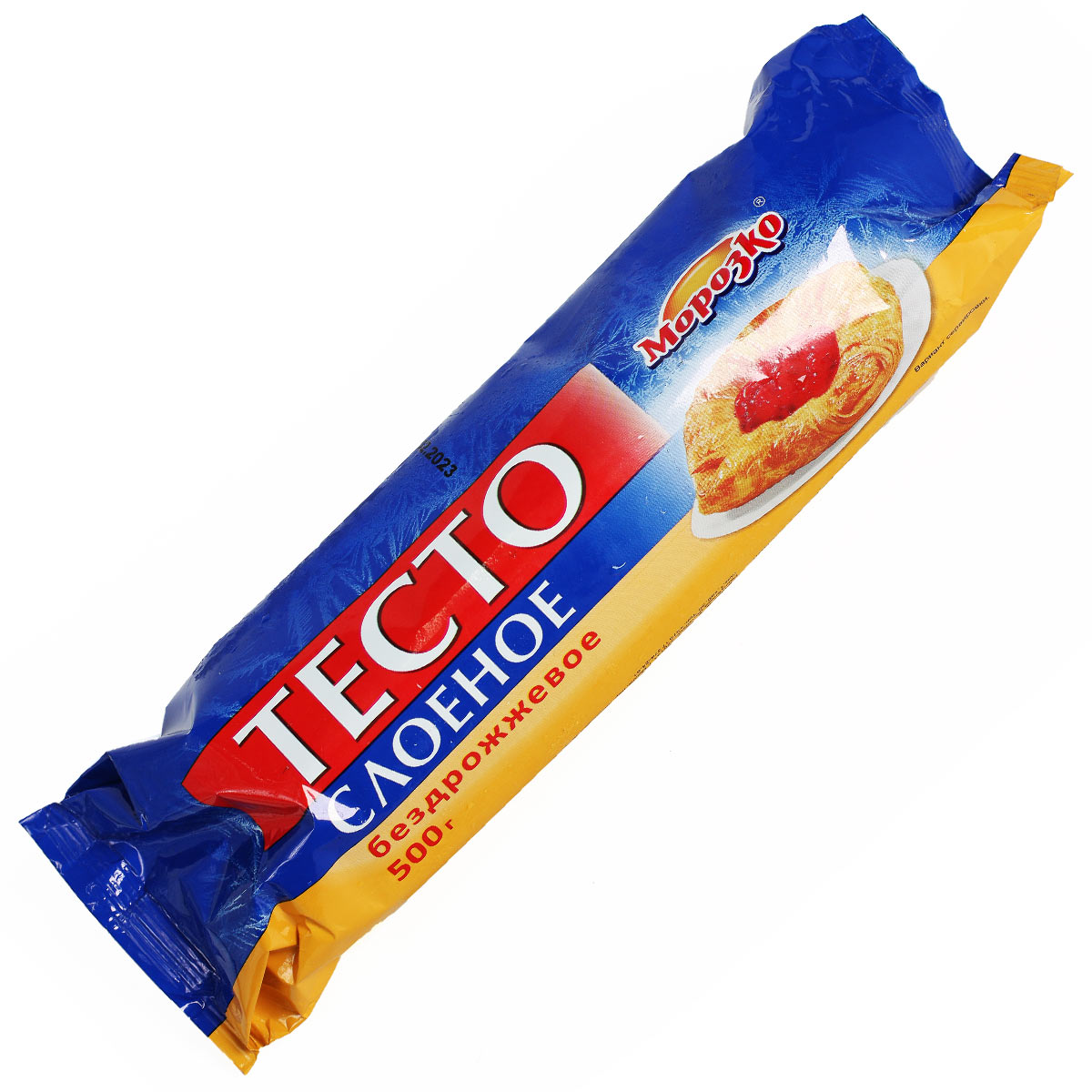 Морозко тесто бездрожжевое слоеное 500г