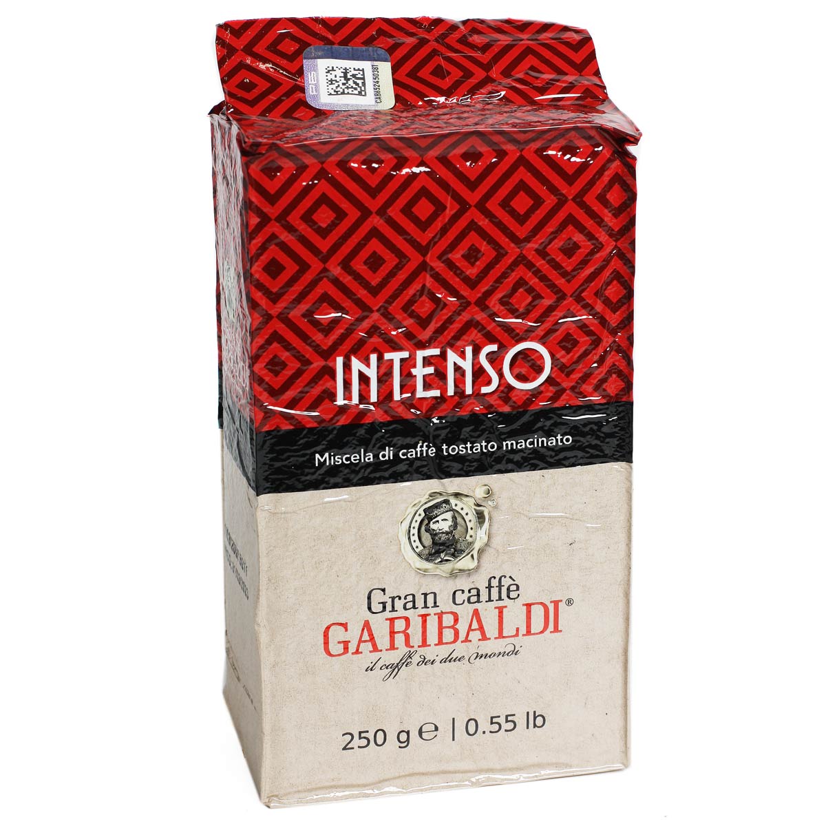 INTENSO GARIBALDI Кофе натуральный жареный молотый 250г