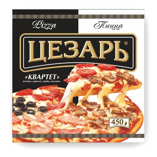 пицца ЦЕЗАРЬ Квартет 420 г