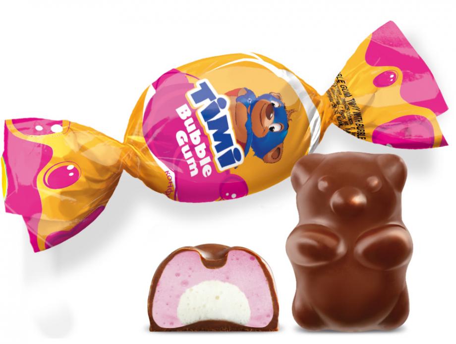Конфеты Timi Bubbble Gum Konti 155г Конфеты Timi Bubbble Gum Konti 155г