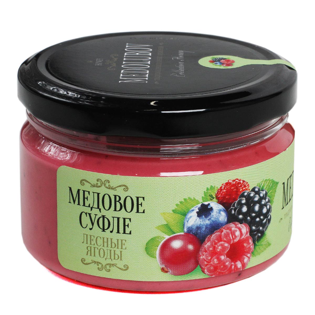 Медовое суфле с лесными ягодами MEDOLUBOV 250мл