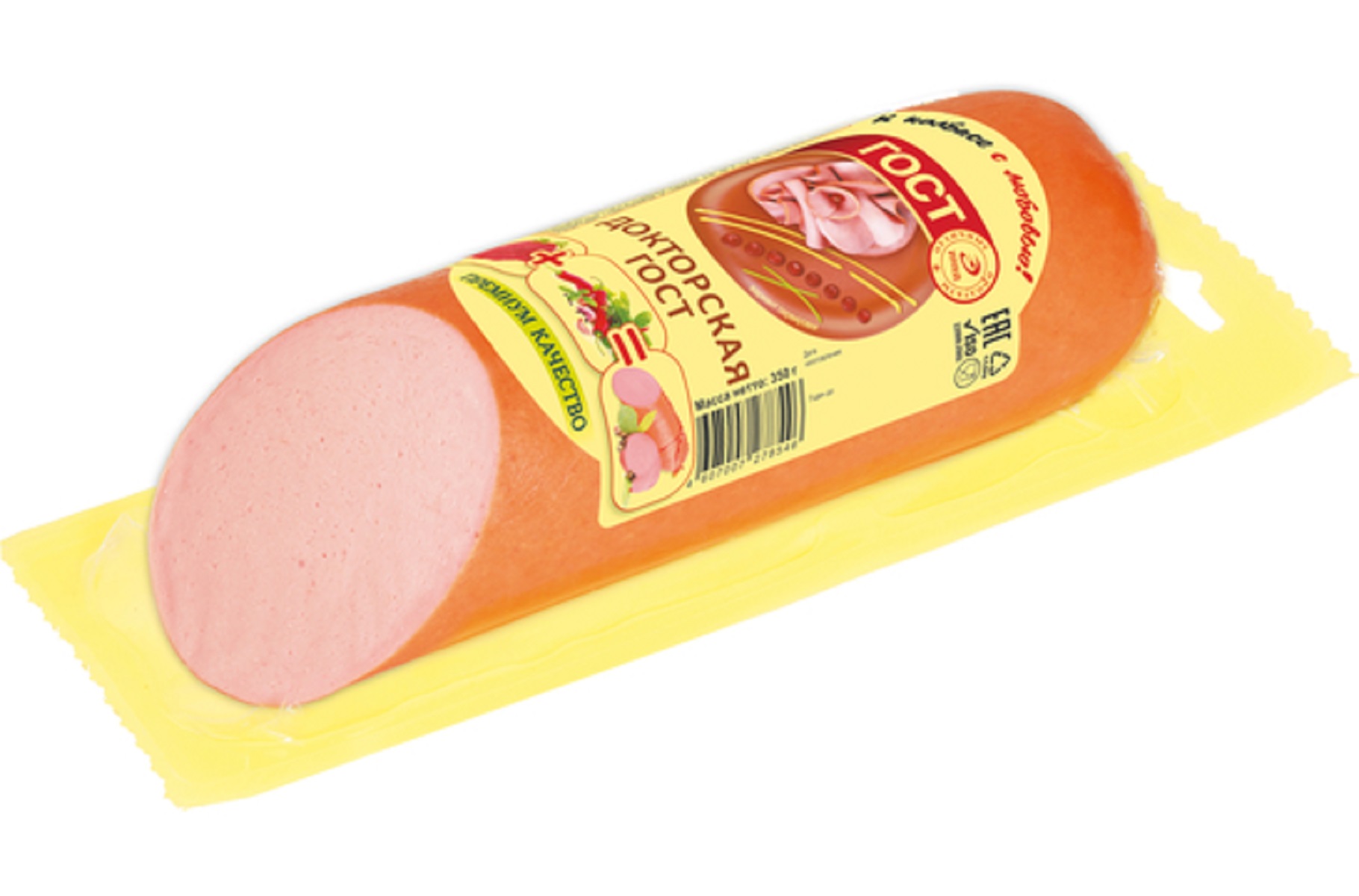 Докторская колбаса ГОСТ Иней 300г