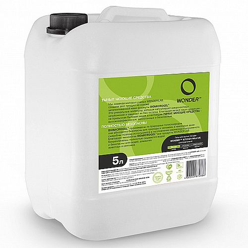 Гель для мытья посуды WONDERLAB Kitchen Waaave нейтральный 5л