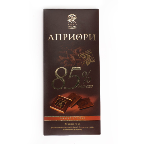 АПРИОРИ шоколад горький 85% 100г