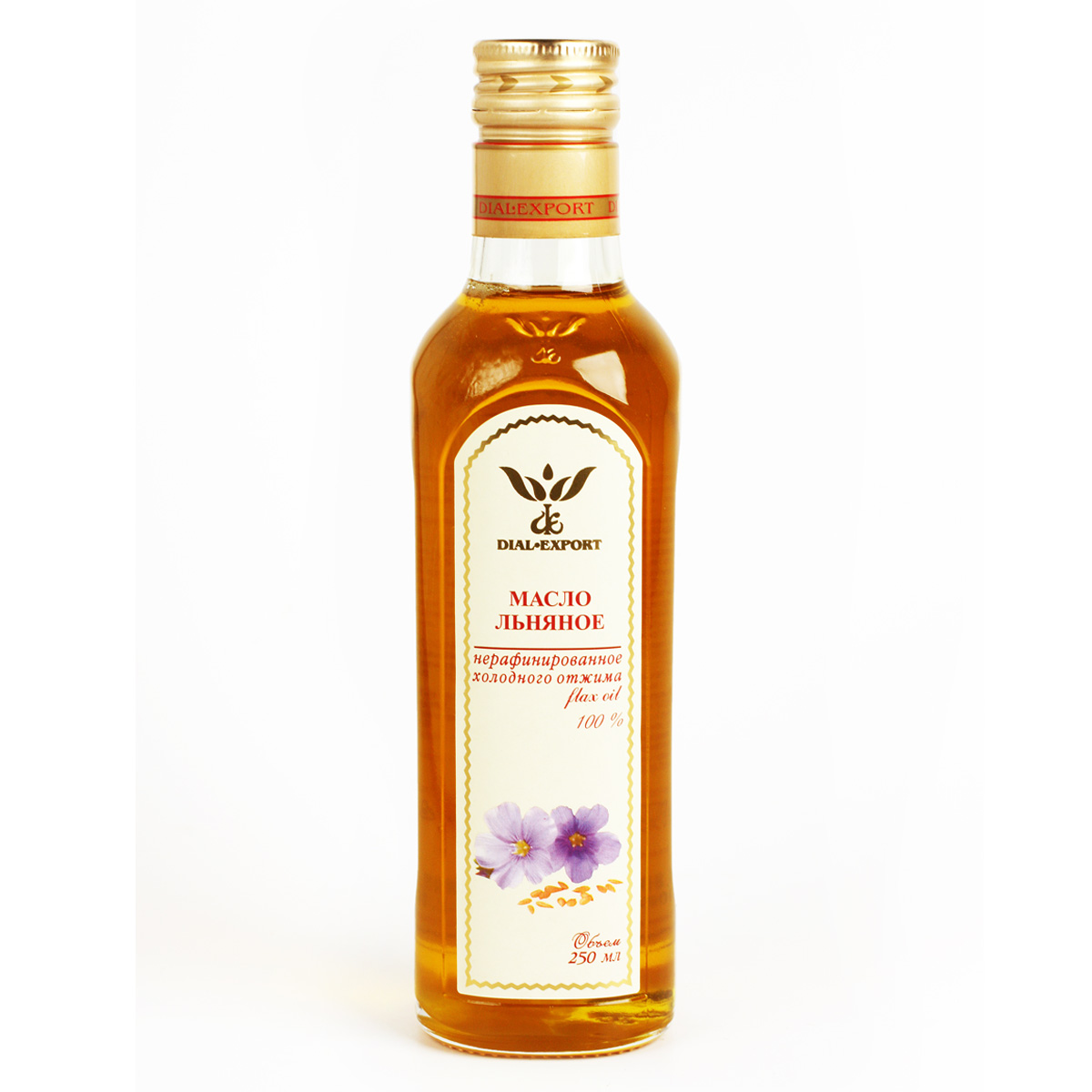 Льняное масло нерафинированное холодного отжима Dial Export 250мл