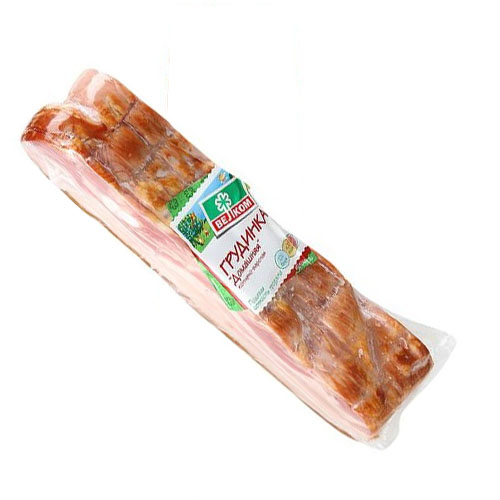 ВЕЛКОМ Грудинка варено-копченая 350г