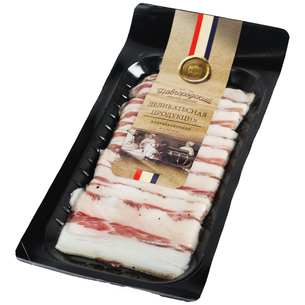 Закуска Станичная в нарезке 150г Новгородский пищевой комбинат