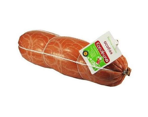 Останкино колбаса Особая со шпиком вареная 500г