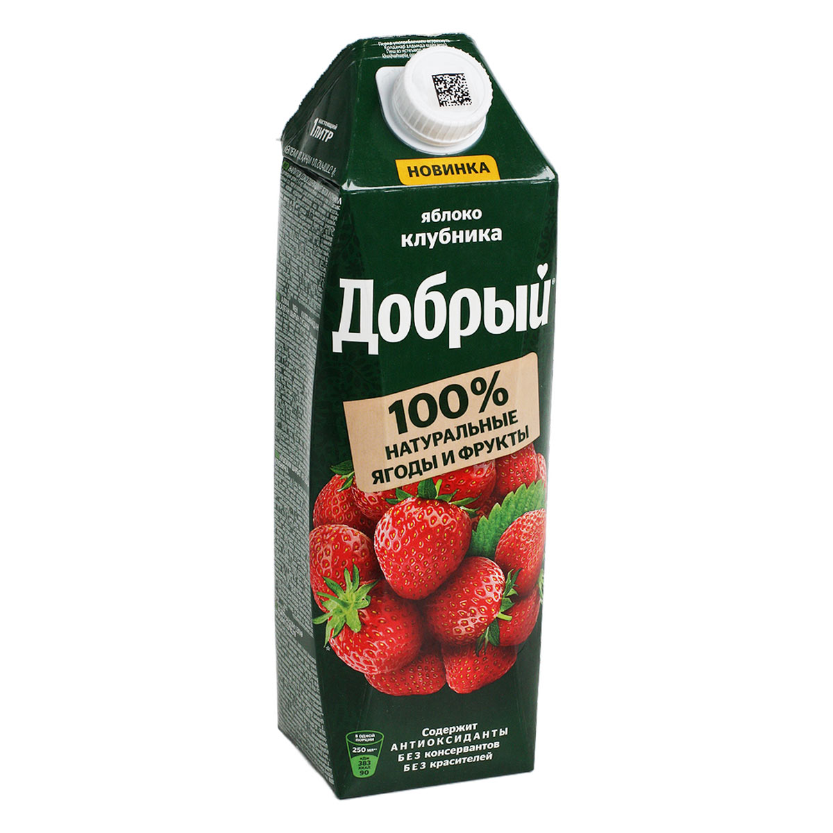 ДОБРЫЙ сок яблоко - клубника 1л ДОБРЫЙ сок яблоко - клубника 1л