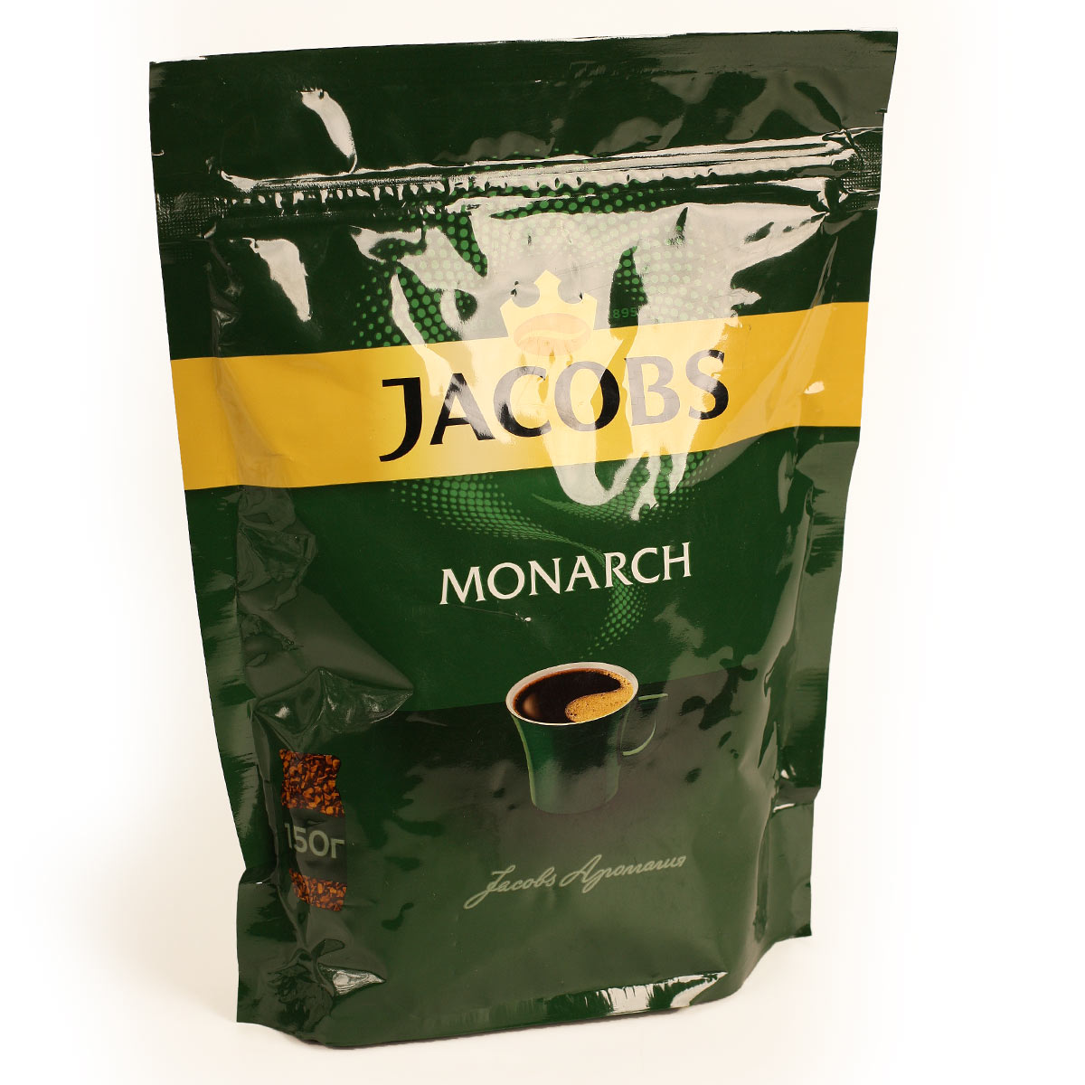 Jacobs Monarch кофе Якобс Монарх растворимый 130г